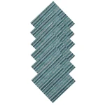Green Striped Print Napkins Dining Table Decor Cloth - Image 4