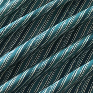 Green Striped Print Napkins Dining Table Decor Cloth - Image 6