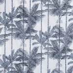 Grey Color Palm Tree Printed Cotton Napkins - Image 7