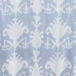 Grey Ikat Printed Napkins Set Washable Cloth - Image 8