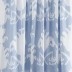 Grey Ikat Printed Napkins Set Washable Cloth - Image 9