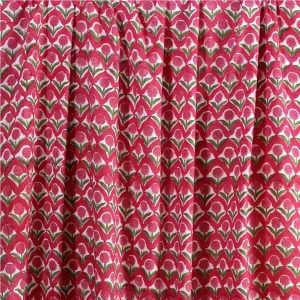 Hand Block Floral Print Cloth Table Decor Napkins - Image 5