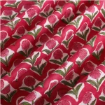 Hand Block Floral Print Cloth Table Decor Napkins - Image 7