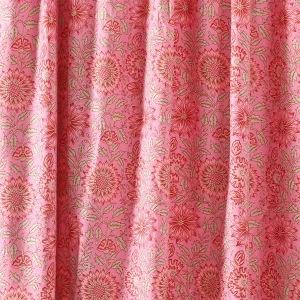 Hand Block Print 100% Cotton Pink Table Napkins - Image 6