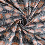 Indian Cotton Floral Block Print Napkins - Image 7