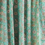 Indian Hand Block 100%Cotton Print Napkins Green Floral - Image 7