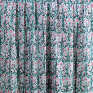 Indian Hand Block Butterfly's Printed Cotton Napkins - Image 5