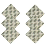 Indian Leaf Print Table Cloth Reusable Cotton Napkins Set - Image 4