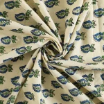 Indian Leaf Print Table Cloth Reusable Cotton Napkins Set - Image 7