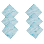 Indian Tie Dye Stripe Printed Kitchen Table Napkins - Image 3