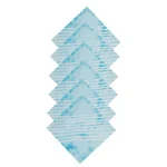 Indian Tie Dye Stripe Printed Kitchen Table Napkins - Image 4