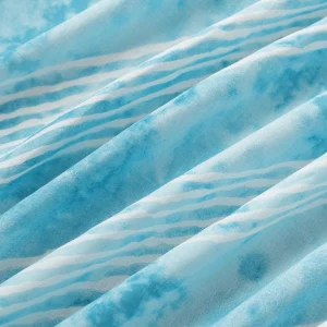 Indian Tie Dye Stripe Printed Kitchen Table Napkins - Image 6