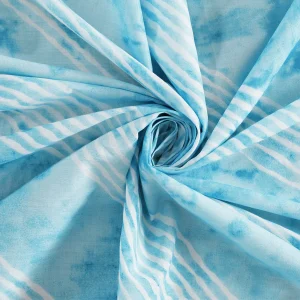 Indian Tie Dye Stripe Printed Kitchen Table Napkins - Image 7