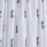 Kids Giraffe Block Printed Cotton Napkins Set - Image 6