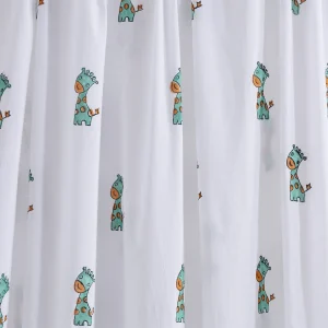 Kids Giraffe Block Printed Cotton Napkins Set - Image 6