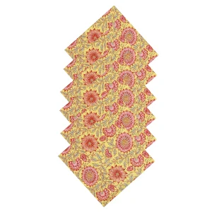 Kitchen & Table Decor Hand Block Printed Cotton Napkins - Image 5