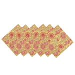 Kitchen & Table Decor Hand Block Printed Cotton Napkins