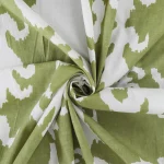 Napkins Green Ikat Printed Cotton Square Cloths - Image 7