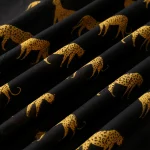 New Handmade Tiger Printed Pure Cotton Napkins - Image 8