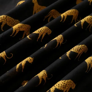 New Handmade Tiger Printed Pure Cotton Napkins - Image 8
