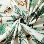 New Handmade White Forest Print Cotton Napkins - Image 7
