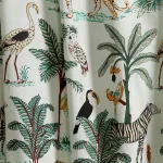 New Handmade White Forest Print Cotton Napkins - Image 8
