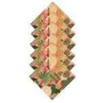 Peach Color Cotton Napkins Set For Table Decor - Image 3