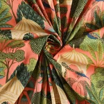 Peach Color Cotton Napkins Set For Table Decor - Image 9