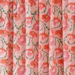 Peach Floral Printed Cotton Napkins Set - Image 7