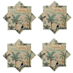 Restaurant Table Decor Beige Napkins (Washable) - Image 6