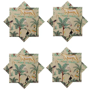 Restaurant Table Decor Beige Napkins (Washable) - Image 6
