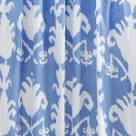 Reusable Cotton Fabric Napkins Blue Ikat Printed Cloth - Image 10