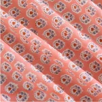Reusable Pink Napkins Indian Hand Block Print Cotton Cloth - Image 10
