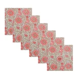 Sea Green Cotton Fabric Dinner Napkins Set - Image 2