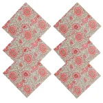 Sea Green Cotton Fabric Dinner Napkins Set