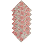 Sea Green Cotton Fabric Dinner Napkins Set - Image 3