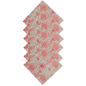 Sea Green Cotton Fabric Dinner Napkins Set - Image 3