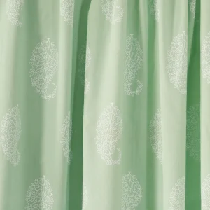 Sea Green Paisley Printed Pure Cotton Fabric Napkins - Image 9