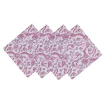 Set 48 Pcs Indian Hand Block Print 100%Cotton Napkins - Image 2
