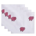 Sheep Printed Napkins Set- 2,4,6,12,24,48 Pcs - Image 2