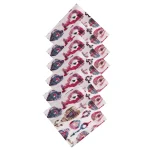 Table Decor Abstract Print Napkins Serviettes Cotton Fabric - Image 3