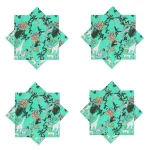 Table Decor Soft Cotton Green Napkins Set Of 48 PC - Image 3