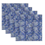 Wedding Party Table Decor Printed Cotton Napkins Set - Image 3