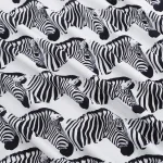 Zebra Printed Kitchen Table Napkin Set - Image 7