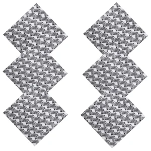 Zebra Printed Kitchen Table Napkin Set - Image 6