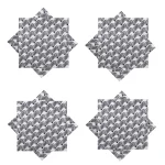 Zebra Printed Kitchen Table Napkin Set - Image 4