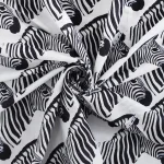 Zebra Printed Kitchen Table Napkin Set - Image 8