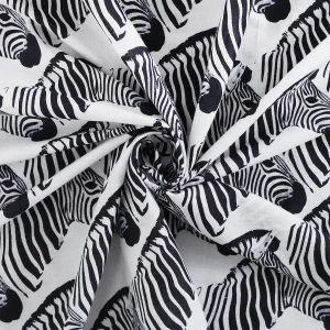Zebra Printed Kitchen Table Napkin Set - Image 8