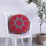 16'' Ethnic Suzani Embroidered Cushion Cover
