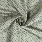Beige Paisley Cotton Giza Fabric Men's Shirt Fabric